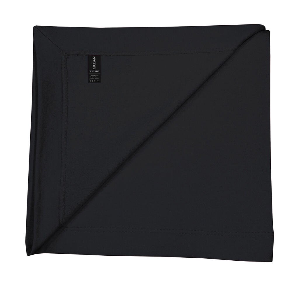 Gildan Heavy Blend Fleece Stadium Blanket noir