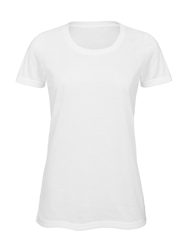T-shirt B&C Sublimation blanc