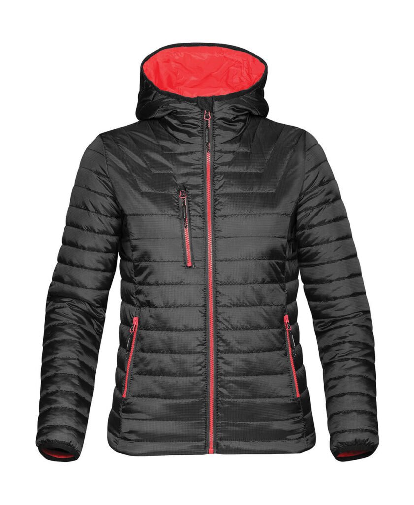 Veste Stormtech Gravity Thermal noir / rouge