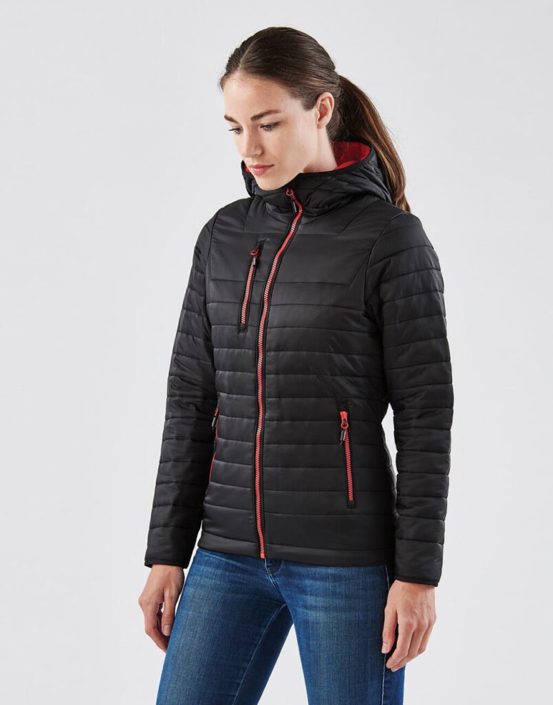 Veste Stormtech Gravity Thermal noir / rouge