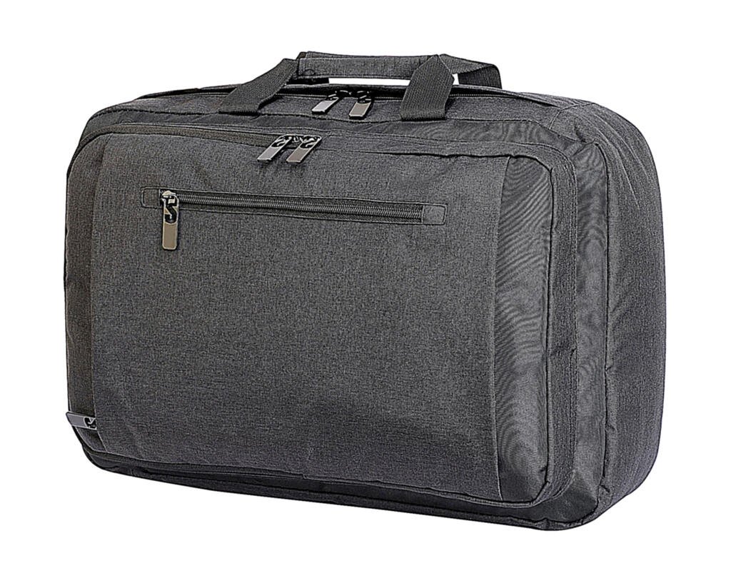 Sac de voyage Shugon Bordeaux Hybrid Laptop Briefcase anthracite chiné / noir