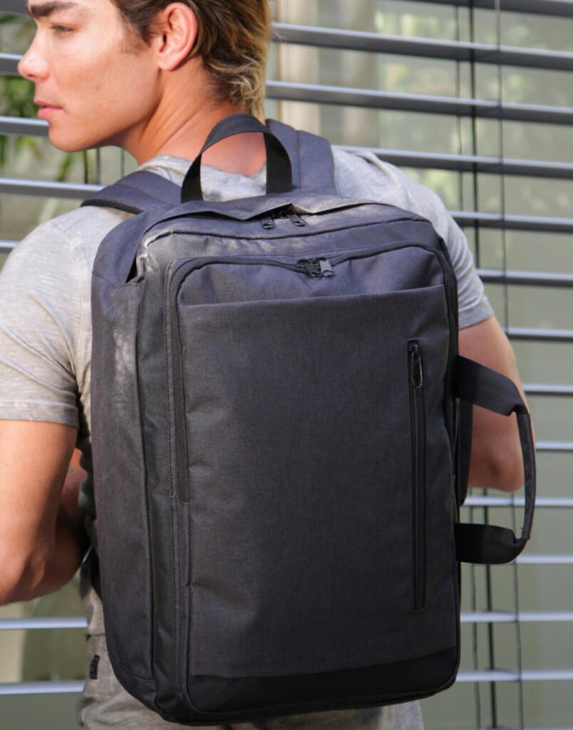 Sac de voyage Shugon Bordeaux Hybrid Laptop Briefcase anthracite chiné / noir