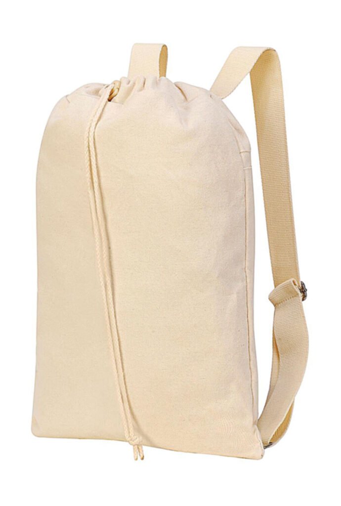 Sac à cordon Shugon Sheffield Cotton Drawstring Backpack naturel délavé