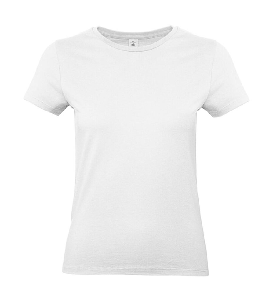 T-shirt B&C E190 blanc