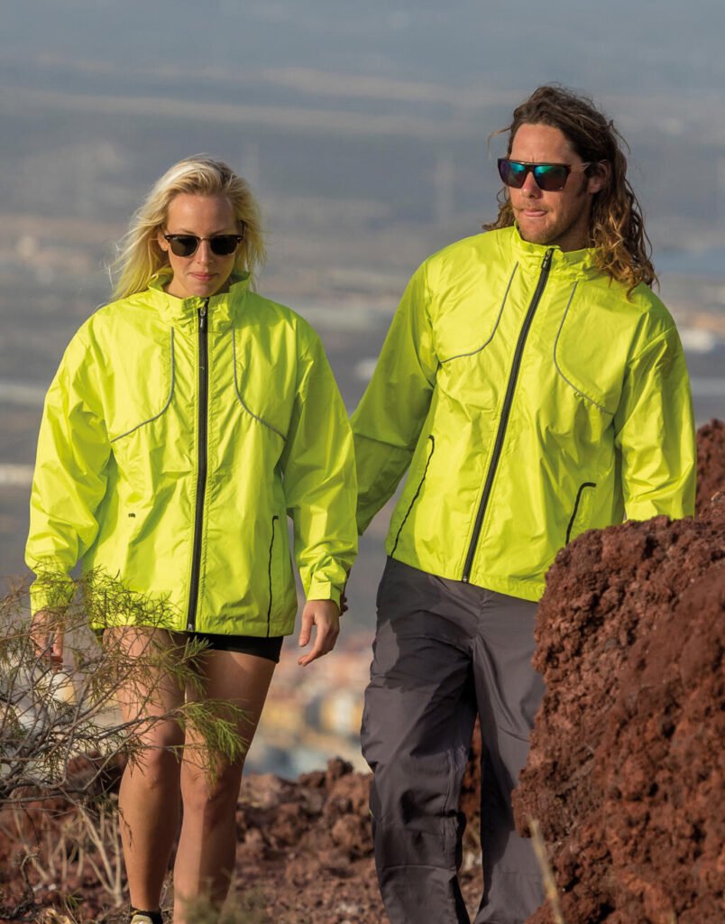 Haut de sport Spiro Cycling vert citron néon
