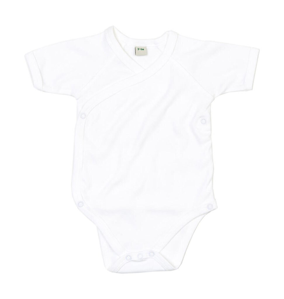 T-shirt Babybugz Kimono Bodysuit blanc