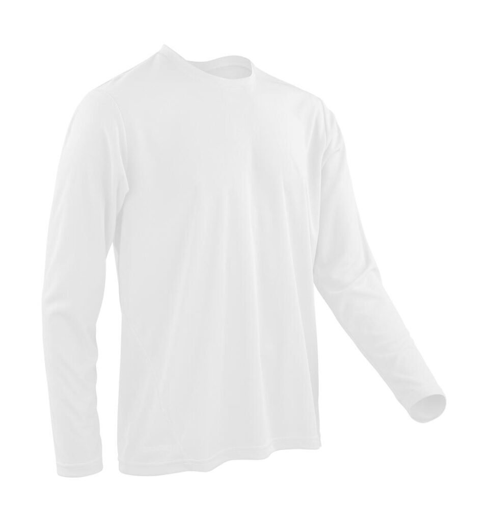 T-shirt Spiro Performance LS blanc