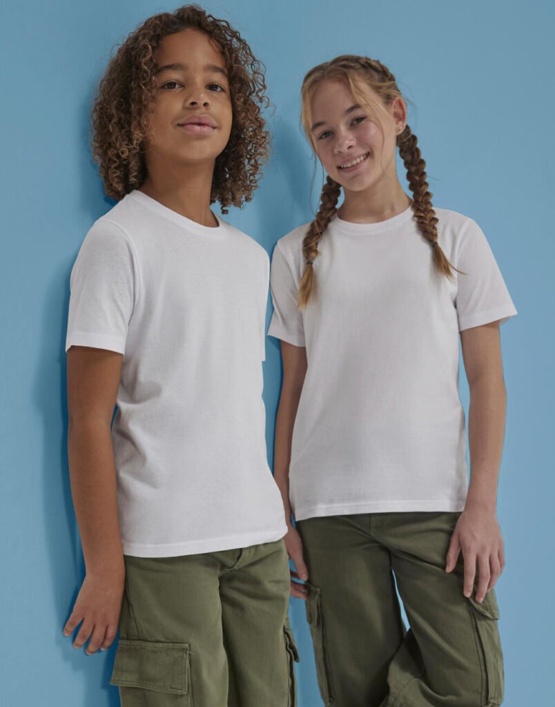T-shirt B&C E190 blanc