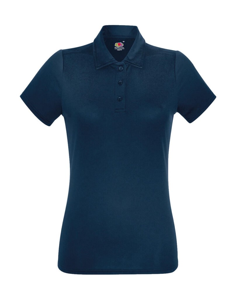Polo Fruit of the Loom Performance marine profond