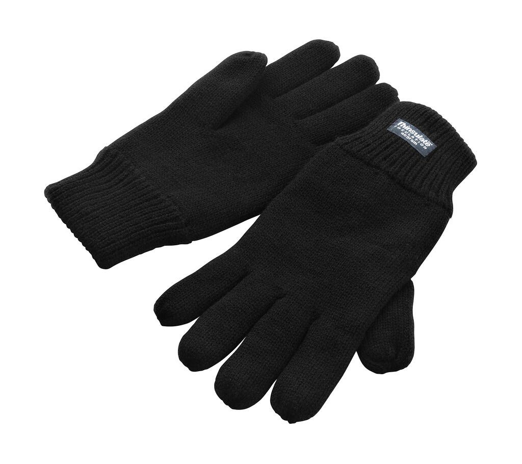 Result Winter Essentials Fully Lined Thinsulate Gloves noir