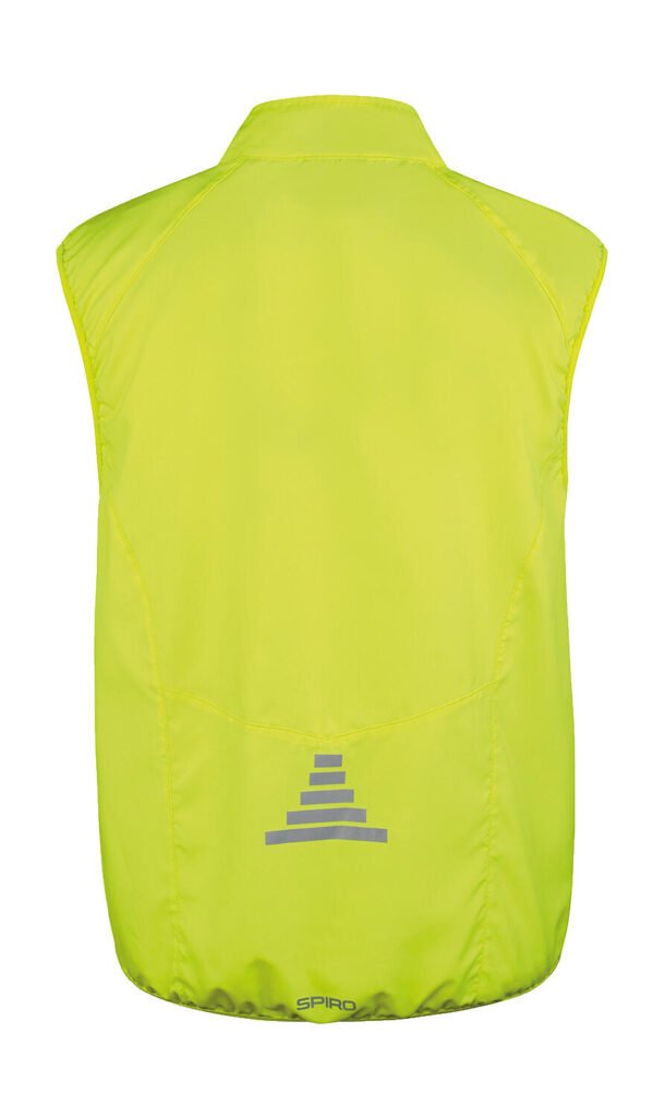 Haut de sport Spiro Bikewear Crosslite Gilet vert citron néon