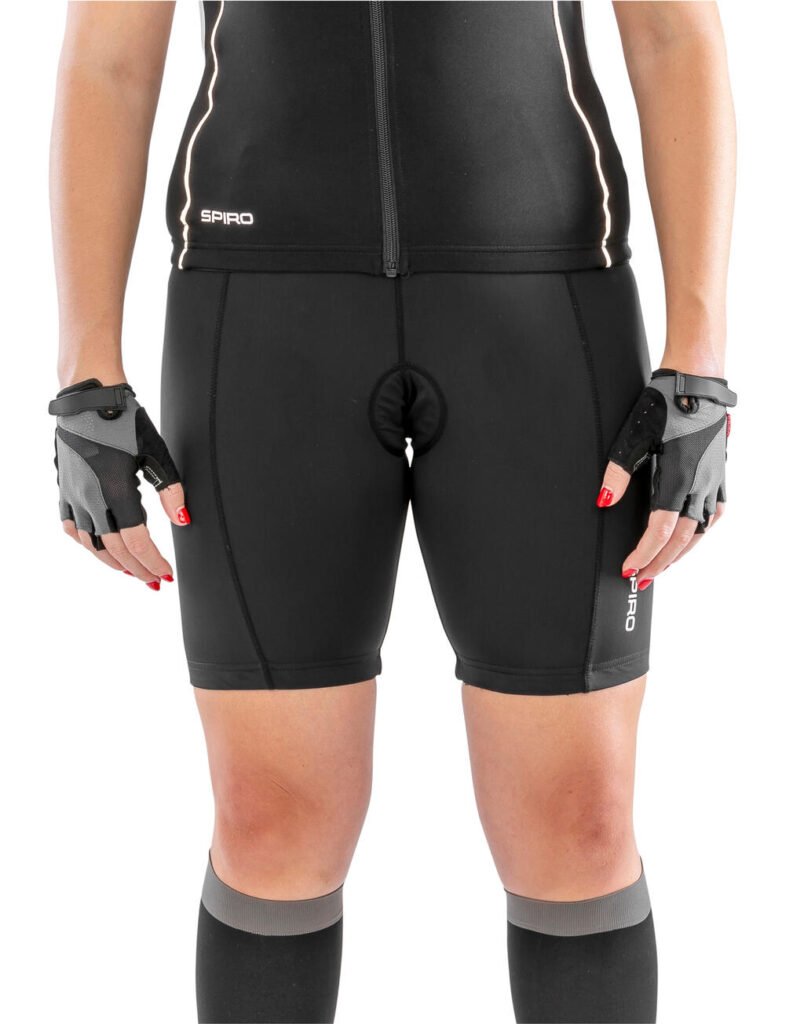 Spiro Ladies' Padded Bike Shorts noir