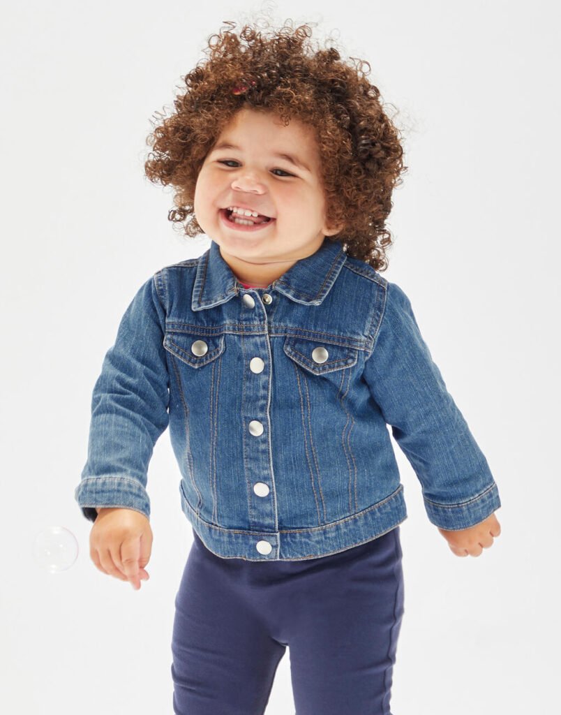 Veste Babybugz Rocks Denim denim blue