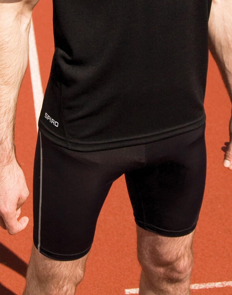 Spiro Bodyfit Base Layer Shorts noir