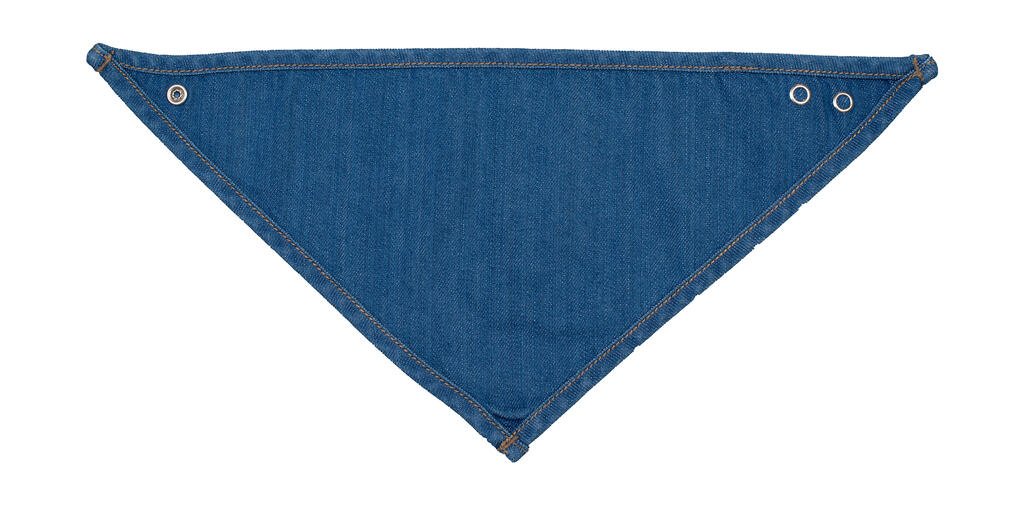 Babybugz Rocks Denim Bandana Bib denim blue
