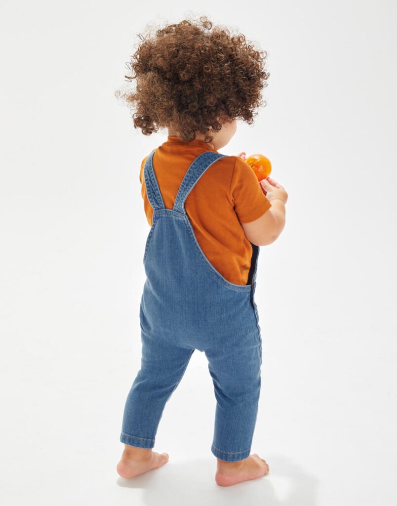 Pantalon Babybugz Rocks Denim Dungarees denim blue