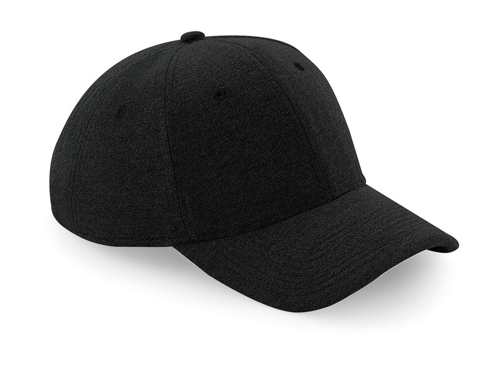 Beechfield Jersey Athleisure Baseball noir