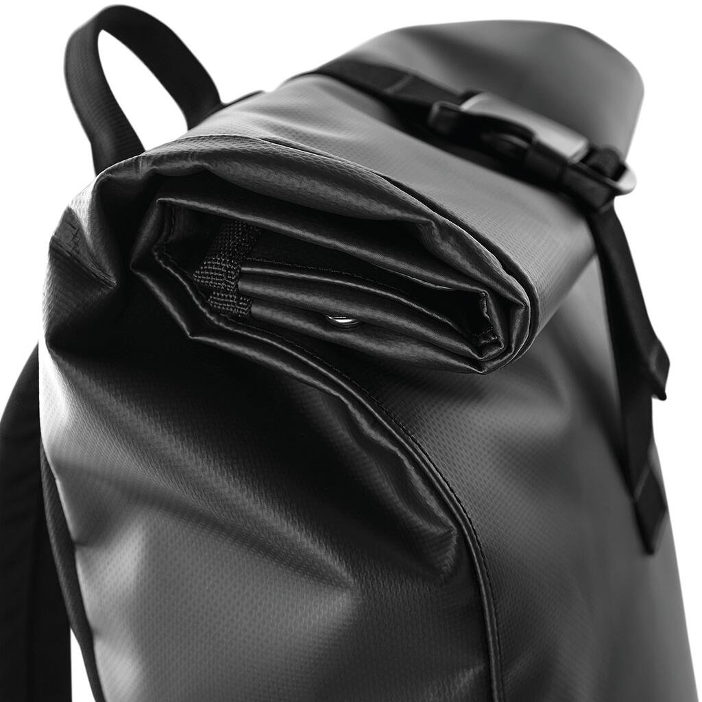 Sac à dos Bagbase Tarp Roll Top Backpack noir