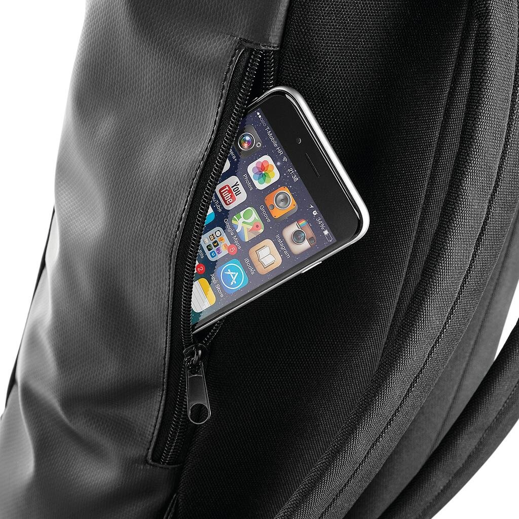 Sac à dos Bagbase Tarp Roll Top Backpack noir