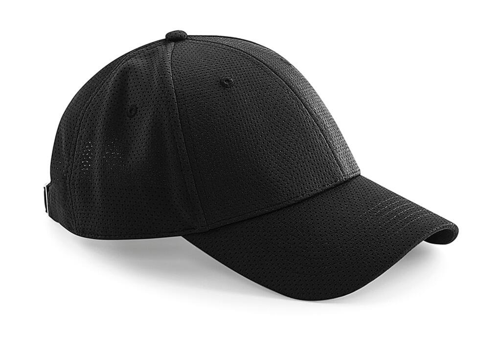 Casquette Beechfield Air Mesh 6 Panel gris clair