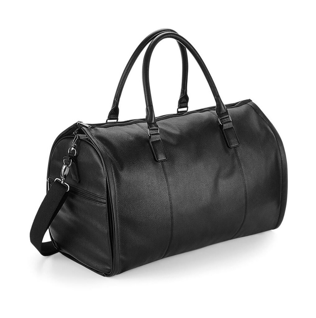 Sac de voyage Quadra NuHide™ Garment Weekender noir