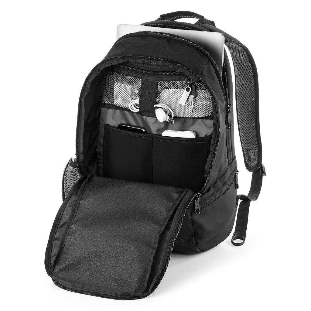 Sac Quadra Vessel™ Slimline Laptop Backpack noir