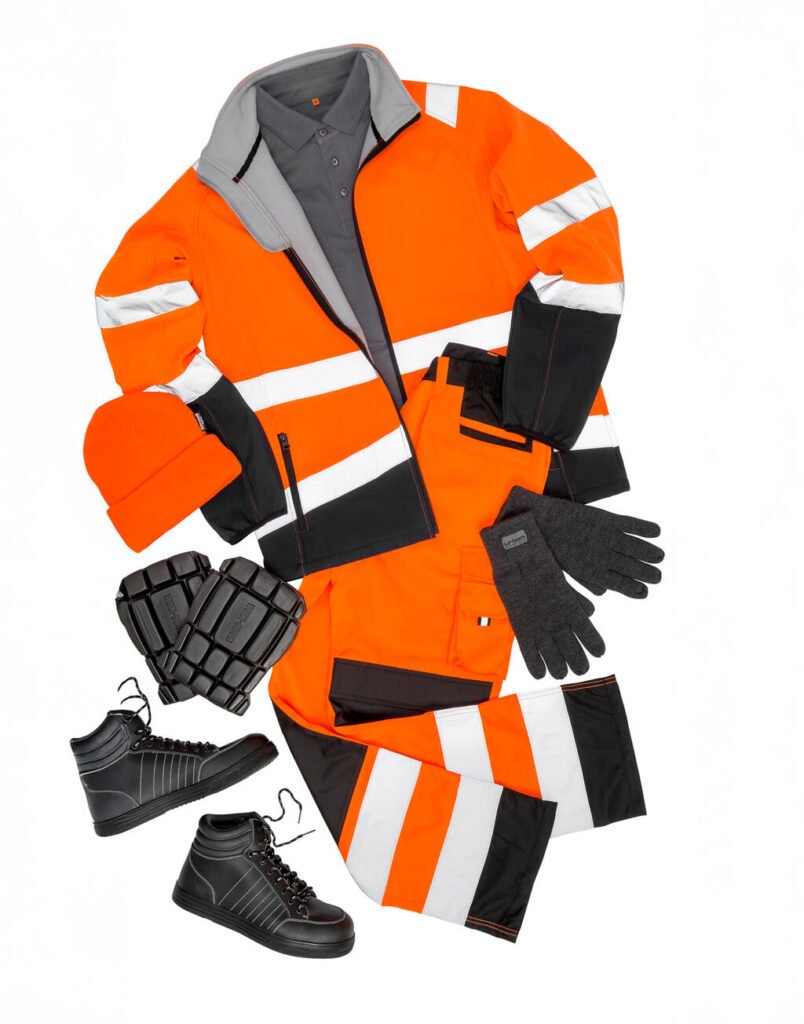 Veste Result Safe-Guard Printable Safety Softshell orange fluo / noir