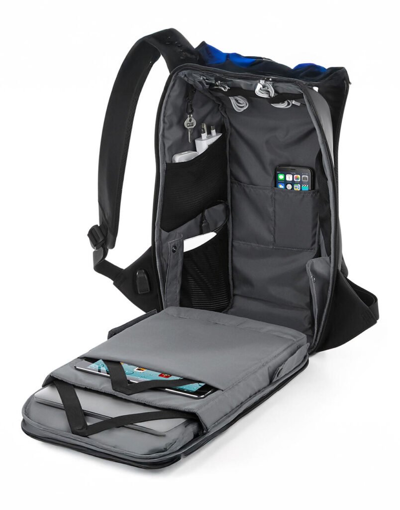 Sac Quadra Project Charge Security Backpack noir