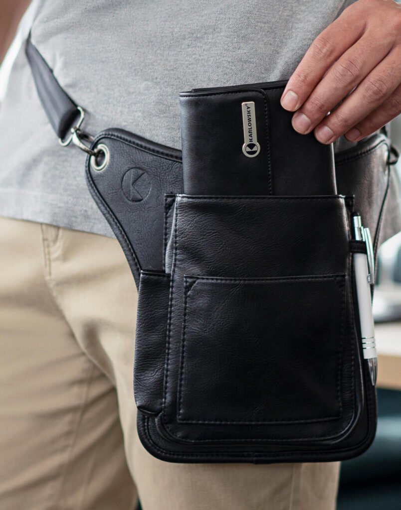 Haut de travail Karlowsky High-Capacity Waiters' Holster noir