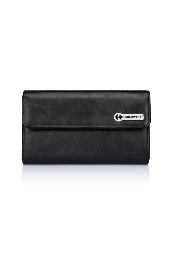 Karlowsky Waiter's Wallet Press Stud noir