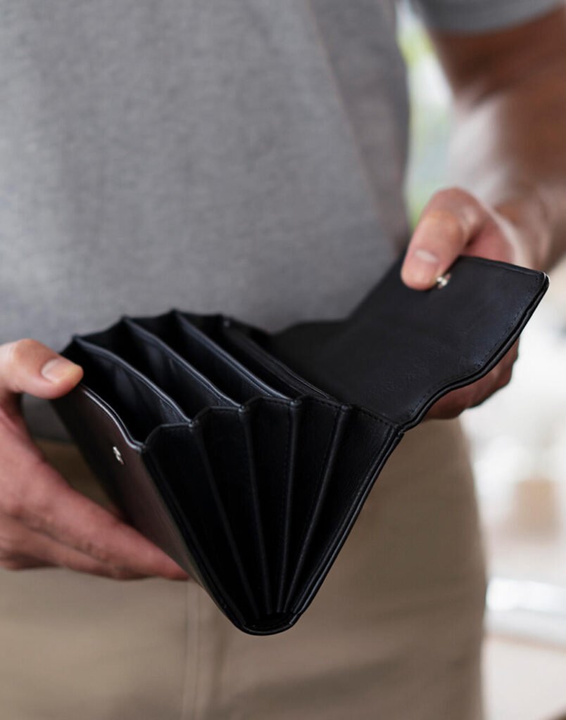 Karlowsky Waiter's Wallet Press Stud noir