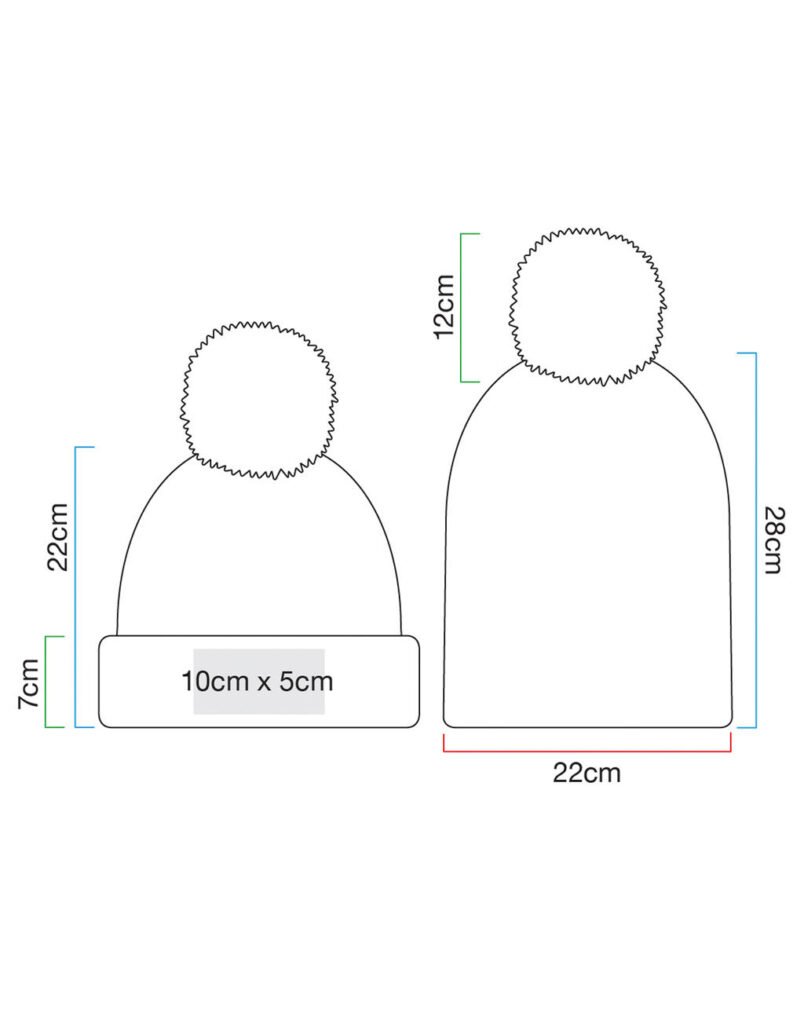Bonnet Beechfield Cable Knit Melange