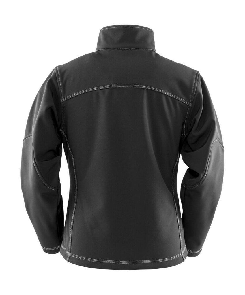 Veste Result Work-Guard Treble Stitch Softshell noir