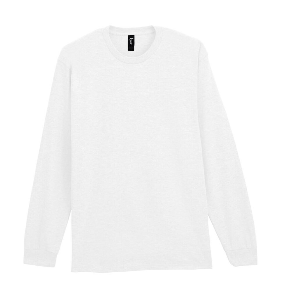 T-shirt Gildan Hammer™ Long Sleeve blanc