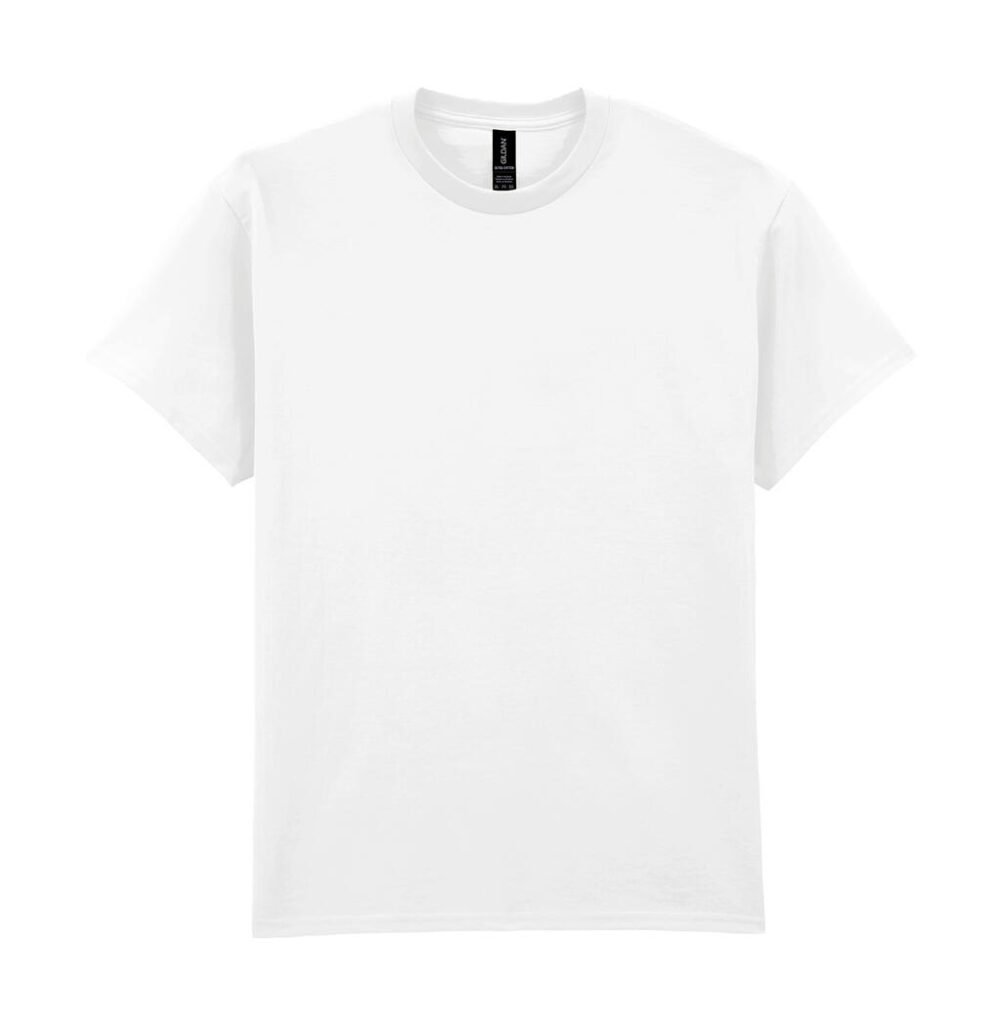 T-shirt Gildan Ultra Cotton blanc