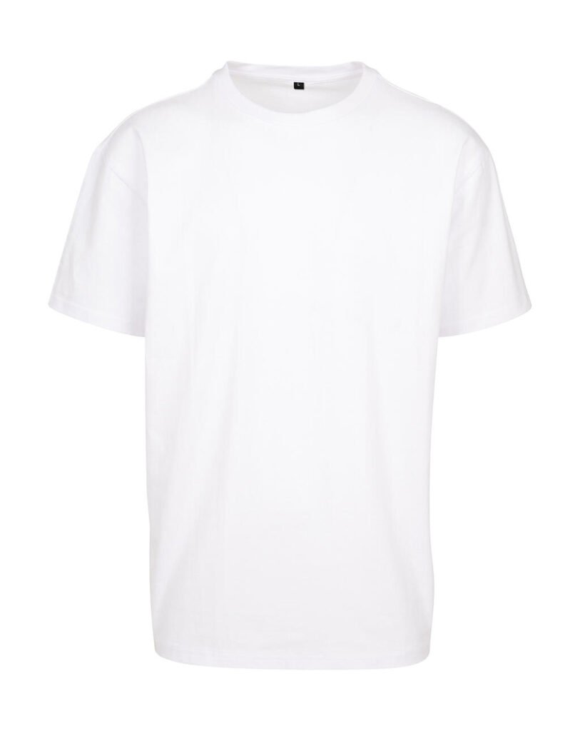 T-shirt Build Your Brand Heavy Oversize blanc