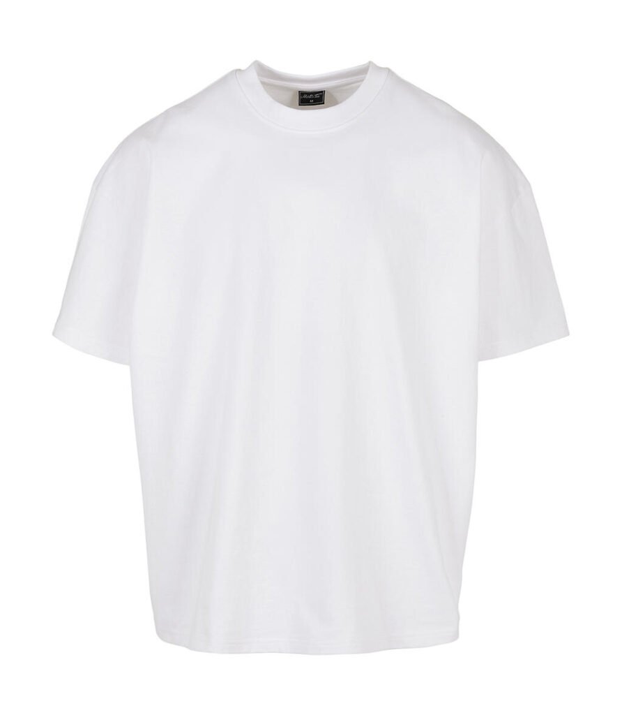 T-shirt Build Your Brand Ultra Heavy Cotton Box blanc