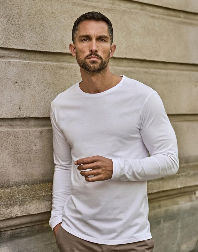 T-shirt manches longues Tee Jays Long Sleeve Fashion Sof blanc