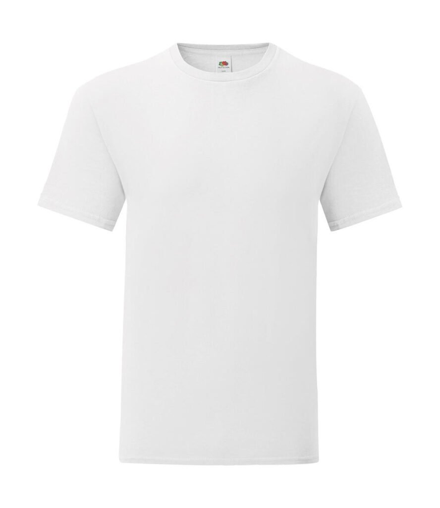 T-shirt Fruit of the Loom Iconic 150 T blanc