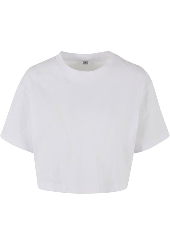 Pantalon Build Your Brand Short Oversized blanc