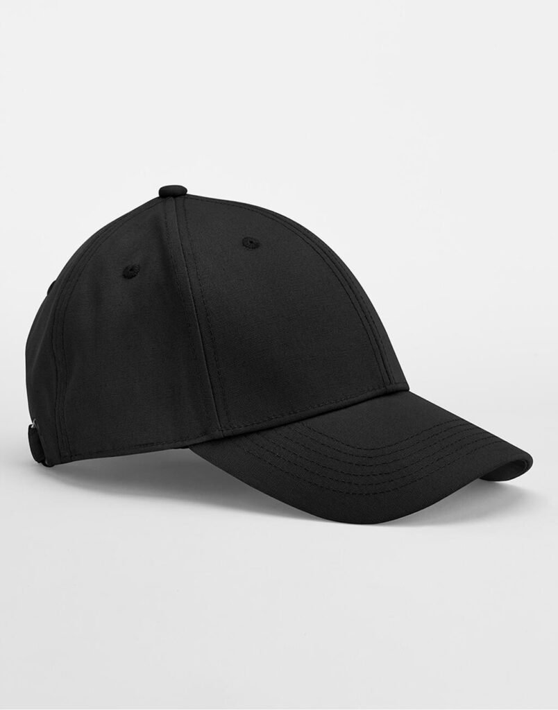 Beechfield EarthAware® Organic Cotton Canvas 6 Panel noir