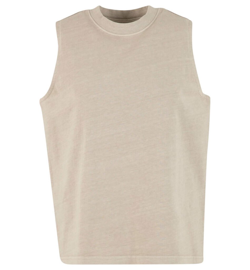Débardeur Build Your Brand Vintage Washed Sleeveless chalk dust