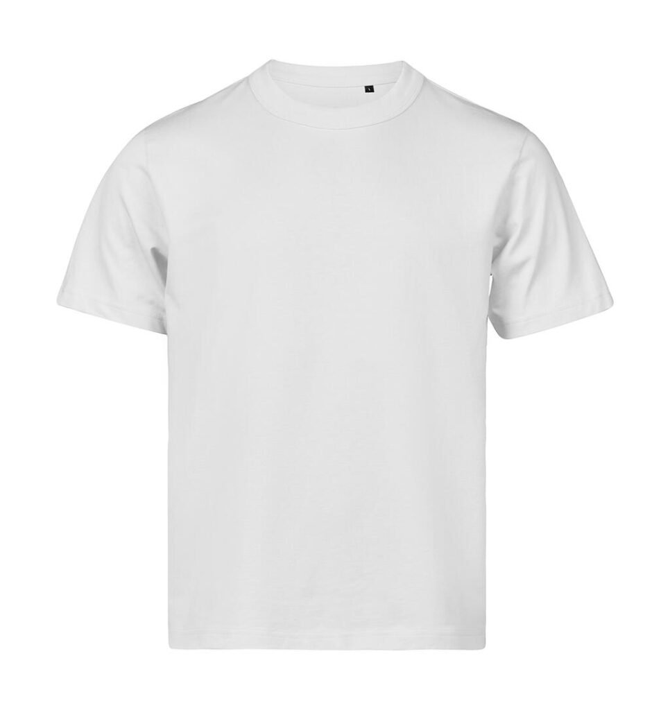 T-shirt Tee Jays UNLABELED Loose Fit blanc