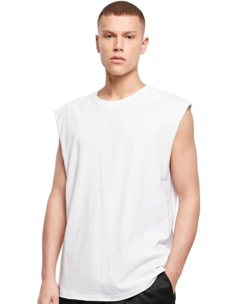 Débardeur Build Your Brand Sleeveless blanc