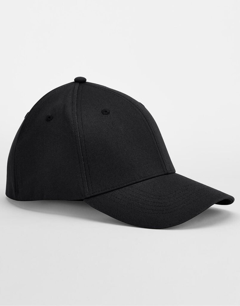 Casquette Beechfield EarthAware® Organic Cotton Stretch-Fit noir