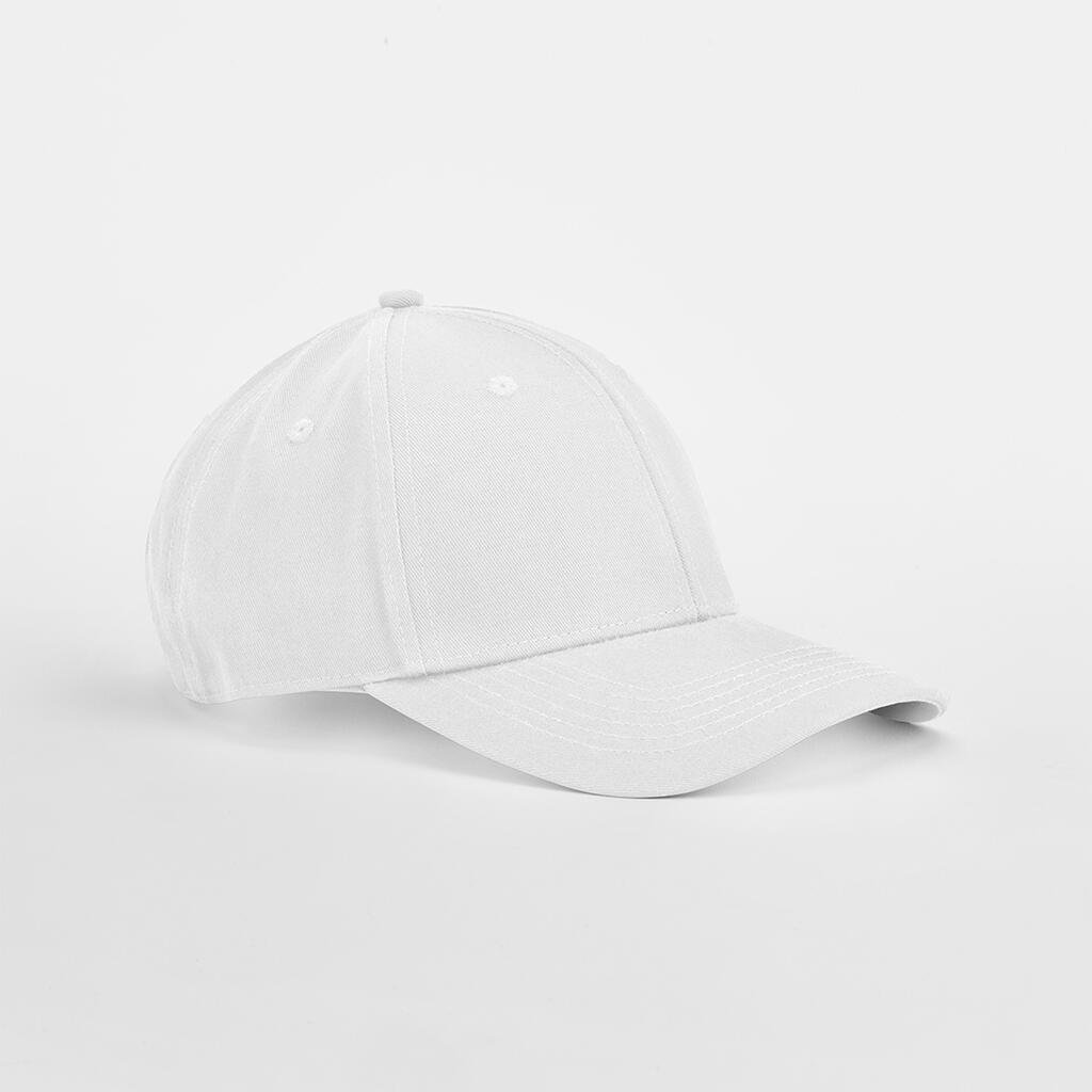 Casquette Beechfield EarthAware® Clas. Org. Cotton 6 Panel blanc