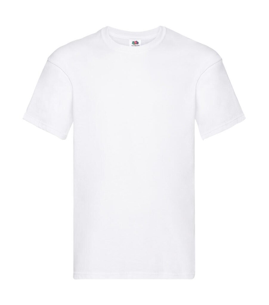 T-shirt Fruit of the Loom Original T blanc