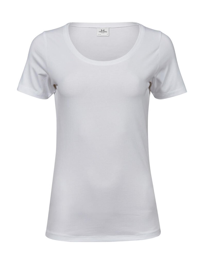 T-shirt Tee Jays Stretch blanc