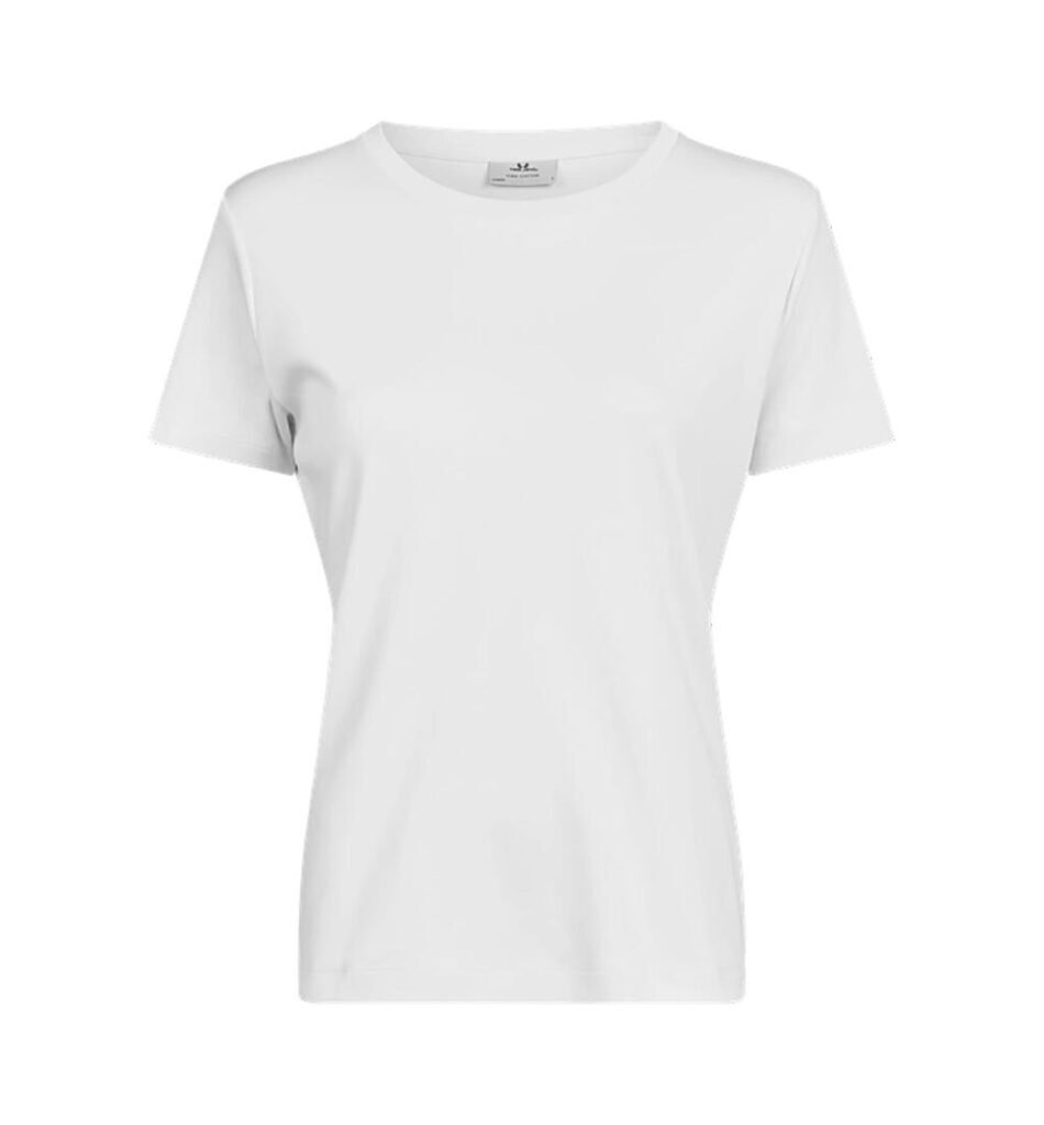 T-shirt Tee Jays Pima Cotton blanc