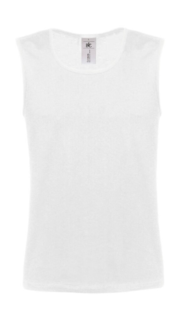 T-shirt B&C Athletic Move blanc